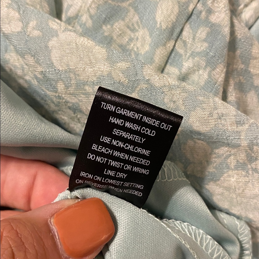 Trixxi Light Green Patterned Maxi Dress - Picture 6 of 10